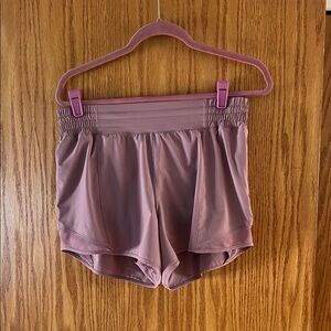 Lululemon Hotty Hot High Rise Short. Size 10. Lavender Lux. Like New!